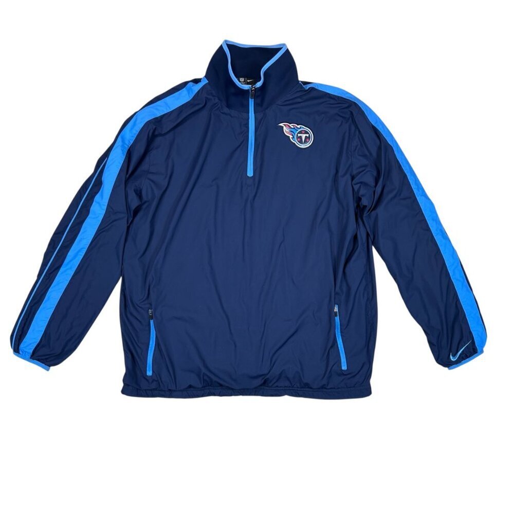 NFL Onfield Apparel Nike Medium Men Tennessee Titans Sideline Coach Chevron Lock